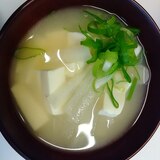大根と豆腐の味噌汁